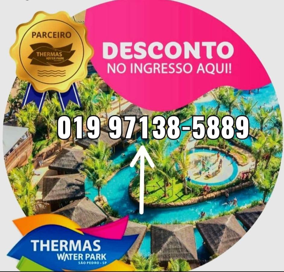 Suites Ambiente Familiar -Prox Do Thermas Águas de São Pedro Exterior foto